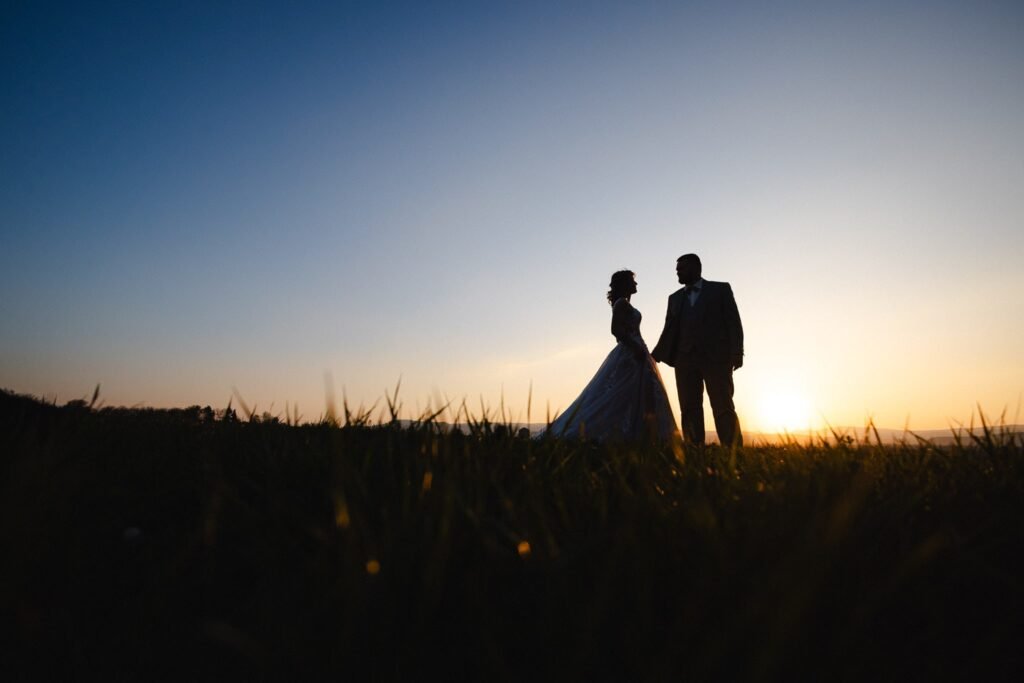 Seance day after au coucher du soleil en Alsace par Once Upon a Day duo photo et video de mariage en Alsace
