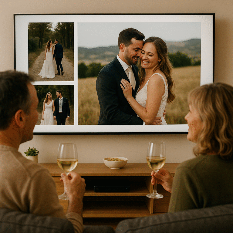 Regarder sa galerie photo sur sa TV