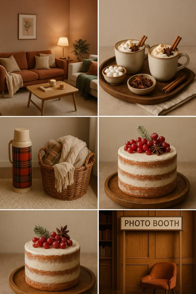 Moodboard mariage hiver Chalet moderne & cocooning par Once Upon a Day duo photo et video de mariage en Alsace