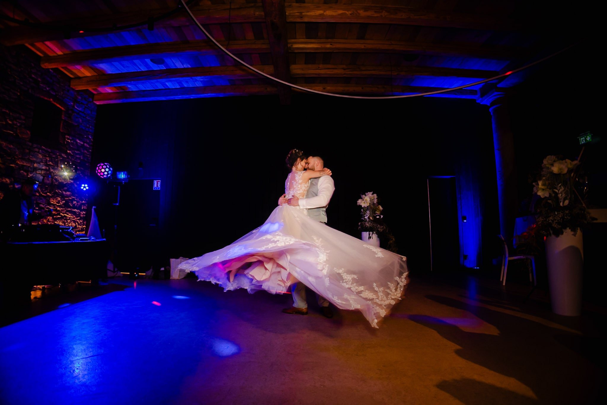 soirée de mariage au domaine imodis avec Eric Thomann par Once Upon a Day duo photo et video de mariage en Alsace