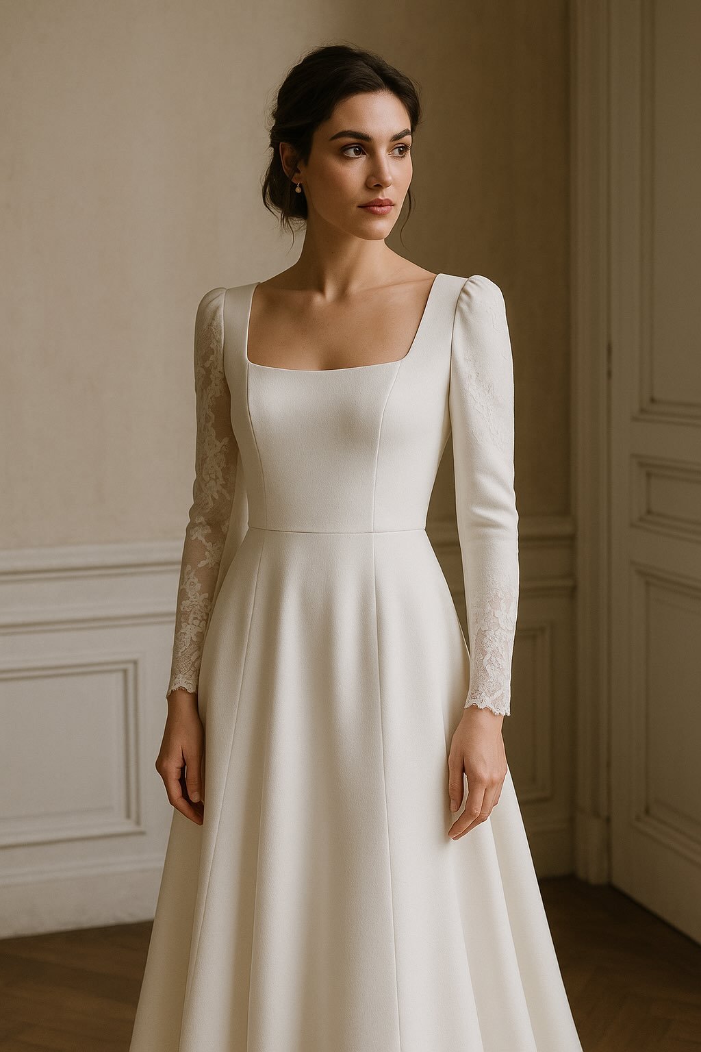 inspiration robe de mariée hiver en alsace par Once Upon a Day duo photo et video de mariage en Alsace