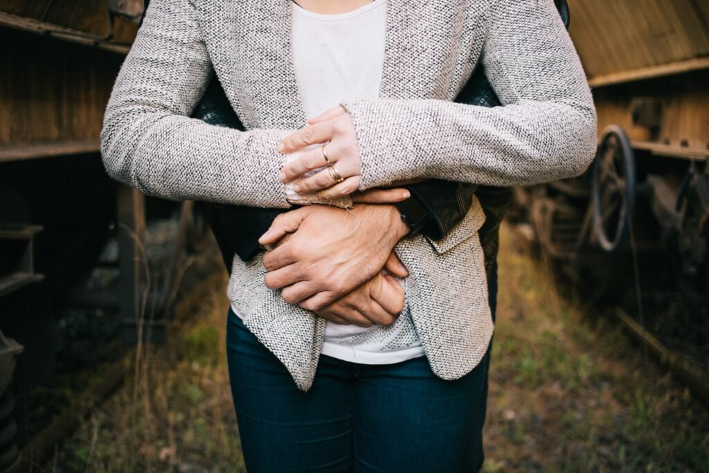 Seance fiançailles a Strasbourg dans une friche ferroviaire par Once Upon a Day duo photo et video de mariage en Alsace