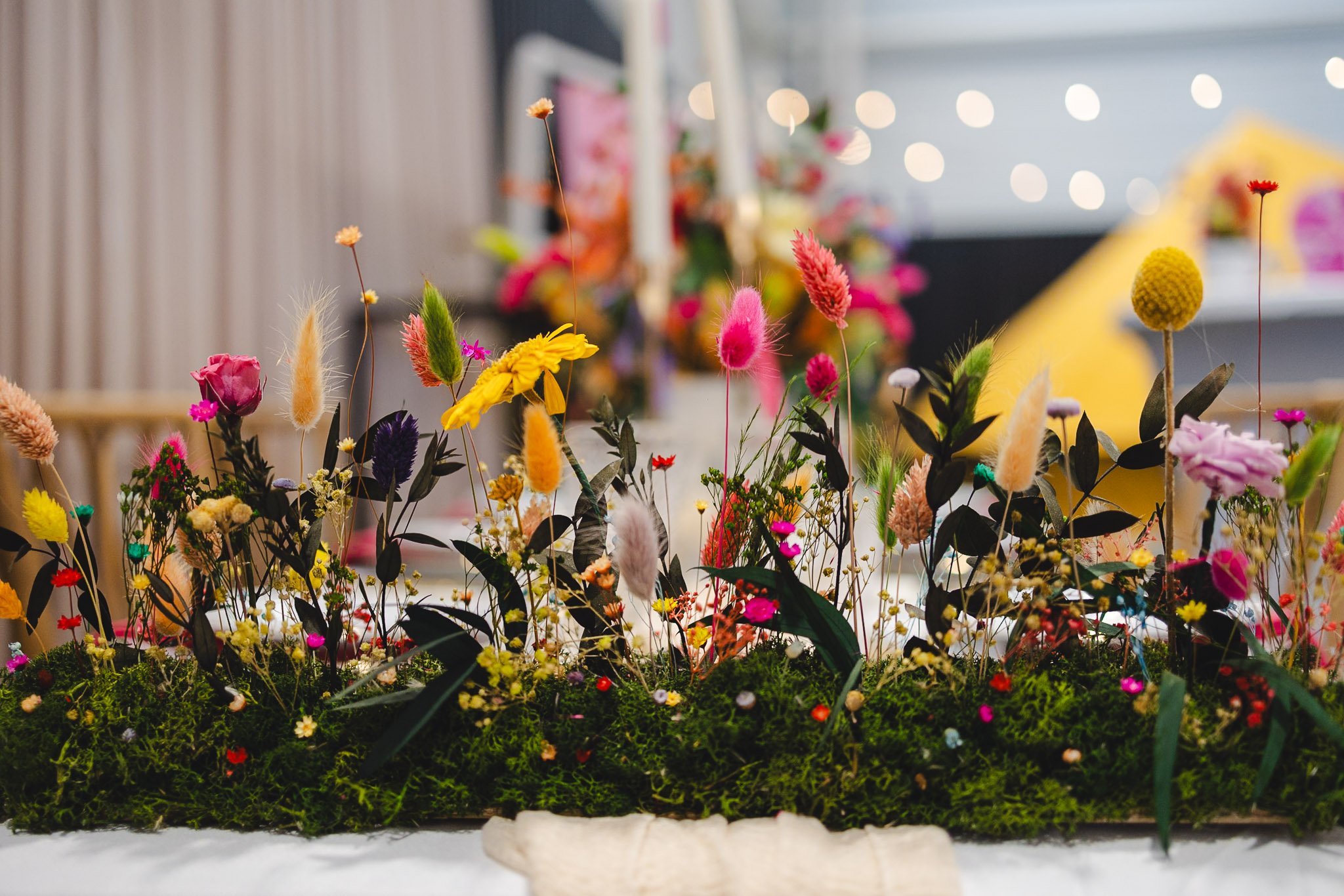 Deco au salon WIld in Love par Once Upon a Day duo photo et video de mariage en Alsace